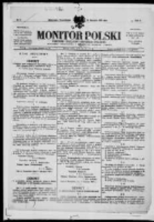 Monitor Polski. Dziennik Urzędowy Rzeczypospolitej Polskiej. 1919.01.13 R.2 nr9
