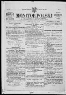 Monitor Polski. Dziennik Urzędowy Rzeczypospolitej Polskiej. 1919.01.30 R.2 nr24