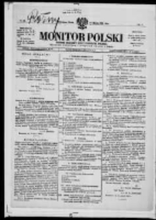 Monitor Polski. Dziennik Urzędowy Rzeczypospolitej Polskiej. 1919.03.19 R.2 nr64