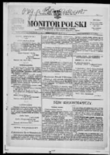Monitor Polski. Dziennik Urzędowy Rzeczypospolitej Polskiej. 1919.03.21 R.2 nr66