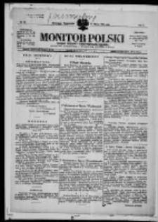 Monitor Polski. Dziennik Urzędowy Rzeczypospolitej Polskiej. 1919.03.31 R.2 nr73