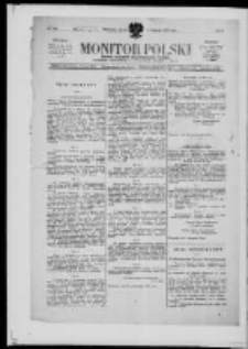 Monitor Polski. Dziennik Urzędowy Rzeczypospolitej Polskiej. 1919.11.11 R.2 nr245
