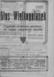 Głos Wielkopolanek: tygodnik społeczno-narodowy dla kobiet wszystkich stanów 1922.10.22 R.15 Z.43