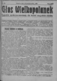 Głos Wielkopolanek: tygodnik społeczno-narodowy dla kobiet wszystkich stan&oacute;w 1922.10.29 R.15 Z.44