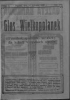 Głos Wielkopolanek: tygodnik społeczno-narodowy dla kobiet wszystkich stanów 1923.01.14 R.16 Z.2