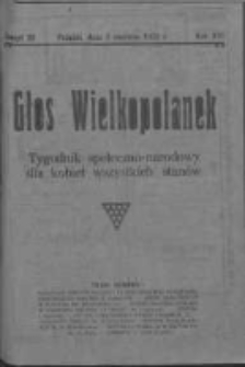 Głos Wielkopolanek: tygodnik społeczno-narodowy dla kobiet wszystkich stan&oacute;w 1923.06.03 R.16 Z.22