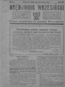 Orędownik Wrzesiński 1921.01.01 R.3 Nr1