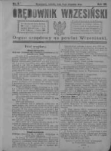 Orędownik Wrzesiński 1921.01.08 R.3 Nr3