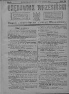 Orędownik Wrzesiński 1921.01.15 R.3 Nr5