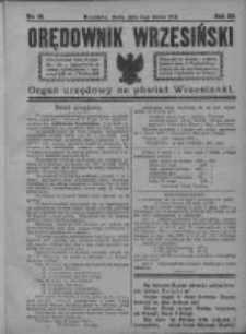 Orędownik Wrzesiński 1921.03.02 R.3 Nr18