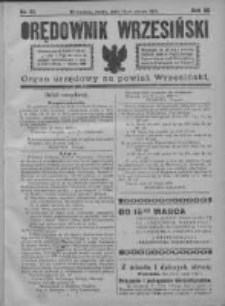 Orędownik Wrzesiński 1921.03.16 R.3 Nr22