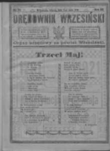 Orędownik Wrzesiński 1921.05.03 R.3 Nr36