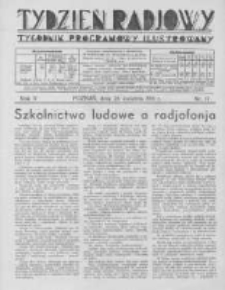 Tydzień Radjowy. 1931 R.5 nr17
