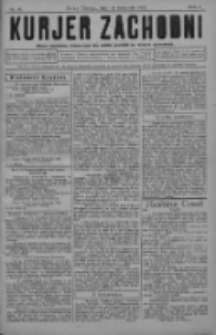 Kurjer Zachodni: pismo narodowe, bezpartyjne dla rodzin polskich na kresach zachodnich 1928.11.10 R.4 Nr90