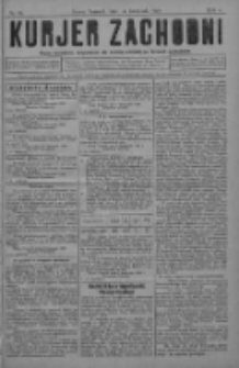 Kurjer Zachodni: pismo narodowe, bezpartyjne dla rodzin polskich na kresach zachodnich 1928.11.14 R.4 Nr91