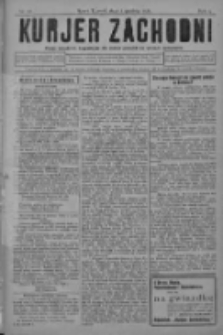 Kurjer Zachodni: pismo narodowe, bezpartyjne dla rodzin polskich na kresach zachodnich 1928.12.05 R.4 Nr97
