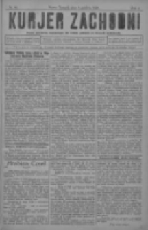Kurjer Zachodni: pismo narodowe, bezpartyjne dla rodzin polskich na kresach zachodnich 1928.12.08 R.4 Nr98
