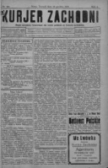 Kurjer Zachodni: pismo narodowe, bezpartyjne dla rodzin polskich na kresach zachodnich 1928.12.29 R.4 Nr103