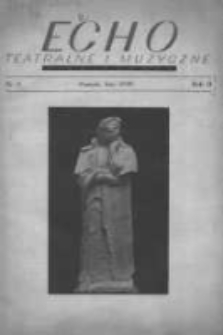 Echo Teatralne i Muzyczne 1949 luty R.2 Nr5