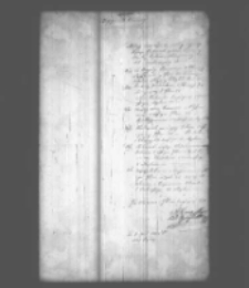 Rapport Powinny podpis. A. Korsak mjr Nad Bzurą 01.10. 1794