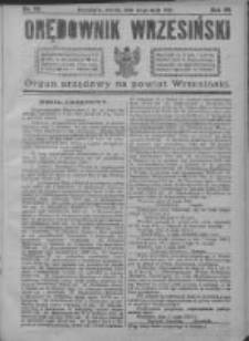 Orędownik Wrzesiński 1921.05.14 R.3 Nr39