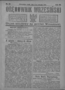 Orędownik Wrzesiński 1921.08.17 R.3 Nr65