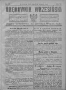 Orędownik Wrzesiński 1921.11.09 R.3 Nr89