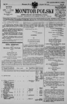 Monitor Polski. Dziennik Urzędowy Rzeczypospolitej Polskiej. 1928.08.01 R.11 nr175