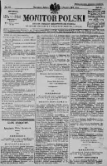 Monitor Polski. Dziennik Urzędowy Rzeczypospolitej Polskiej. 1928.08.04 R.11 nr178