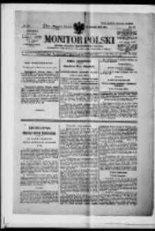 Monitor Polski. Dziennik Urzędowy Rzeczypospolitej Polskiej. 1928.01.19 R.11 nr15
