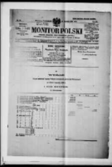 Monitor Polski. Dziennik Urzędowy Rzeczypospolitej Polskiej. 1928.01.23 R.11 nr18