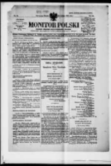 Monitor Polski. Dziennik Urzędowy Rzeczypospolitej Polskiej. 1928.02.21 R.11 nr42