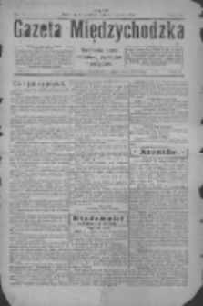 Gazeta Międzychodzka: niezależne pismo narodowe, społeczne i polityczne 1926.01.03 R.4 Nr1