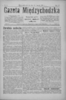 Gazeta Międzychodzka: niezależne pismo narodowe, społeczne i polityczne 1926.01.17 R.4 Nr6