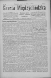 Gazeta Międzychodzka: niezależne pismo narodowe, społeczne i polityczne 1926.03.28 R.4 Nr36