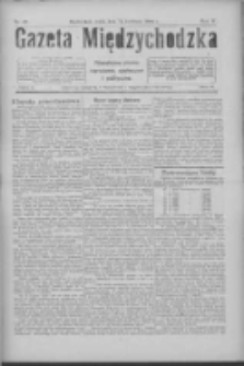 Gazeta Międzychodzka: niezależne pismo narodowe, społeczne i polityczne 1926.04.14 R.4 Nr42