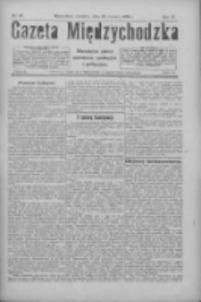 Gazeta Międzychodzka: niezależne pismo narodowe, społeczne i polityczne 1926.06.20 R.4 Nr69