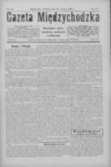 Gazeta Międzychodzka: niezależne pismo narodowe, społeczne i polityczne 1926.06.27 R.4 Nr72