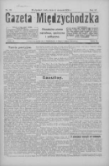 Gazeta Międzychodzka: niezależne pismo narodowe, społeczne i polityczne 1926.08.04 R.4 Nr88