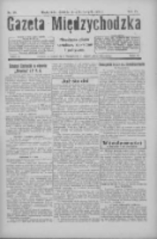 Gazeta Międzychodzka: niezależne pismo narodowe, społeczne i polityczne 1926.08.29 R.4 Nr99