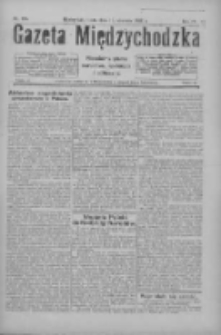Gazeta Międzychodzka: niezależne pismo narodowe, społeczne i polityczne 1926.09.15 R.4 Nr106