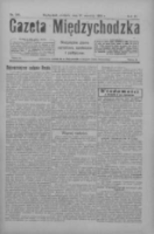 Gazeta Międzychodzka: niezależne pismo narodowe, społeczne i polityczne 1926.09.19 R.4 Nr108