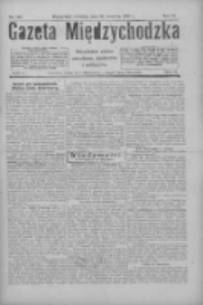 Gazeta Międzychodzka: niezależne pismo narodowe, społeczne i polityczne 1926.09.26 R.4 Nr111