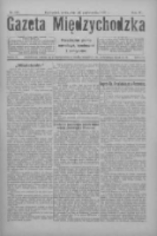 Gazeta Międzychodzka: niezależne pismo narodowe, społeczne i polityczne 1926.10.20 R.4 Nr121