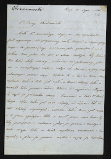 Listy od Chrzanowskiego Wojciecha