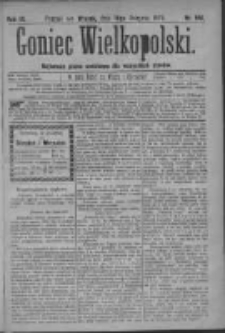 Goniec Wielkopolski: najtańsze pismo codzienne dla wszystkich stan&oacute;w 1879.08.19 R.3 Nr188