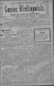 Goniec Wielkopolski: najtańsze pismo codzienne dla wszystkich stan&oacute;w 1879.12.13 R.3 Nr285