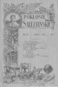 Pokłosie Salezjańskie. 1927 R.11 nr1