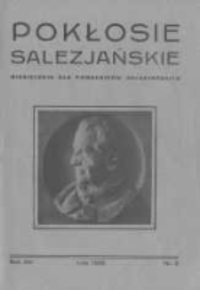 Pokłosie Salezjańskie. 1929 R.13 nr2