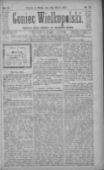 Goniec Wielkopolski: najtańsze pismo codzienne dla wszystkich stan&oacute;w 1882.03.08 R.6 Nr55